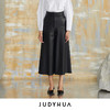 JUDYHUA 小羊皮八分裙裤 商品缩略图0