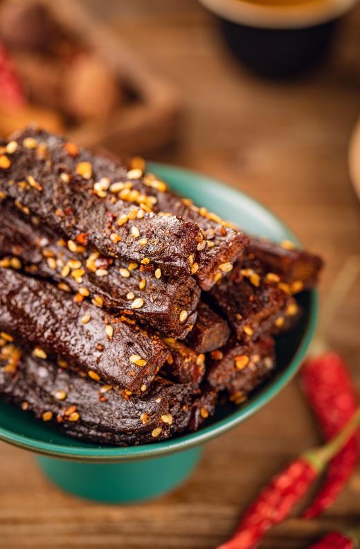 【善烤】青藏特产-青海牦牛肉干-现烤原味、香辣味、孜然味150g 商品图3