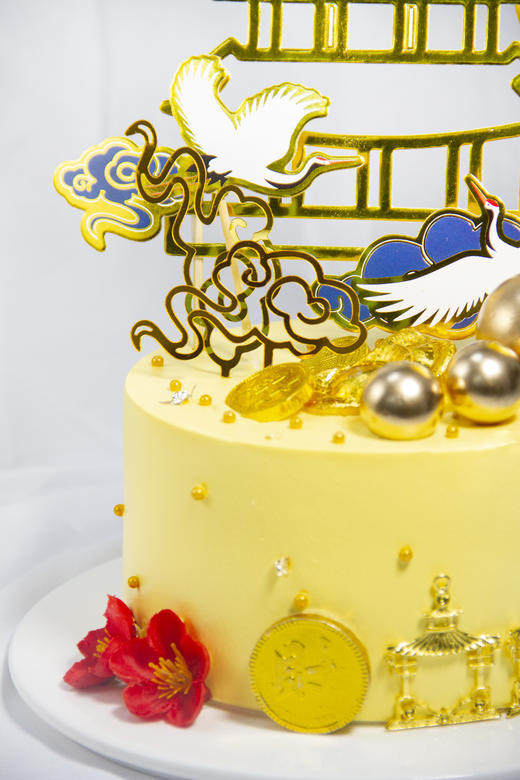 【万寿无疆】- 安佳动物奶油，新鲜水果夹心，原味蛋糕胚 商品图2