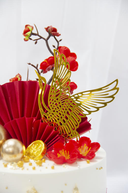 【花开富贵】- 安佳动物奶油，新鲜水果夹心，原味蛋糕胚 商品图3