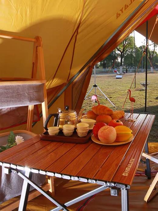 折叠桌椅套餐  喜马拉雅折叠桌+蝴蝶椅+俊庭天幕套餐  户外、露营自驾旅行套餐 商品图3
