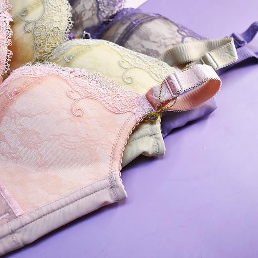 【99元2件，下单拍2！】皇家丽美厚杯无钢圈聚拢调整型文胸MWW1503-3 商品图10