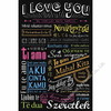 千言万语我爱你/彩色版300片 商品缩略图0