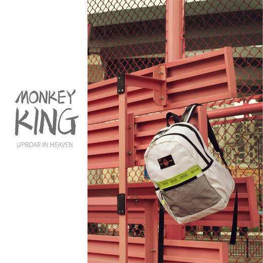 双肩包新款 大闹天宫城市时尚通勤包 潮流背包女双肩书包B-20007 商品图4