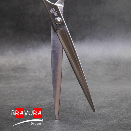 直剪 YLA-700 意大利BRAVURAGROOM宠物美容Y系列（送L1B小弯剪） 商品图2