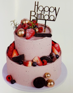 味美特“丝丝甜蜜”双层水果蛋糕