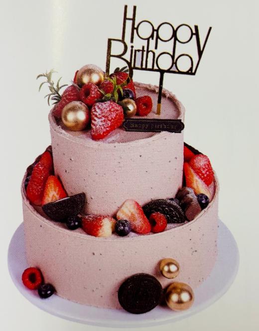 味美特“丝丝甜蜜”双层水果蛋糕 商品图0