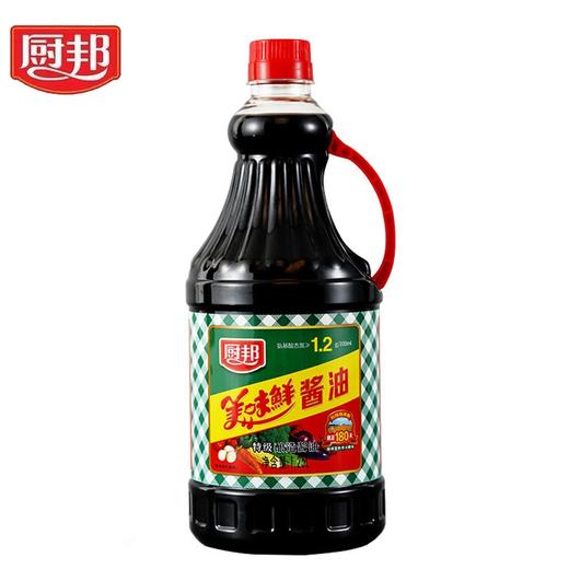 厨邦美味鲜生抽王    1.25L/瓶 商品图0