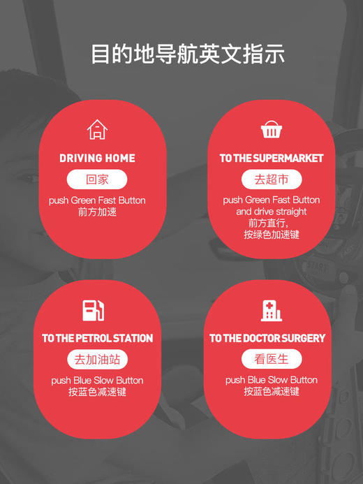 英国Casdon品牌电子方向盘儿童玩具SatNavSteeringWheel 商品图4