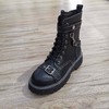 lfgj jeans BR208时尚牛皮橡胶大底明线马丁靴 商品缩略图0