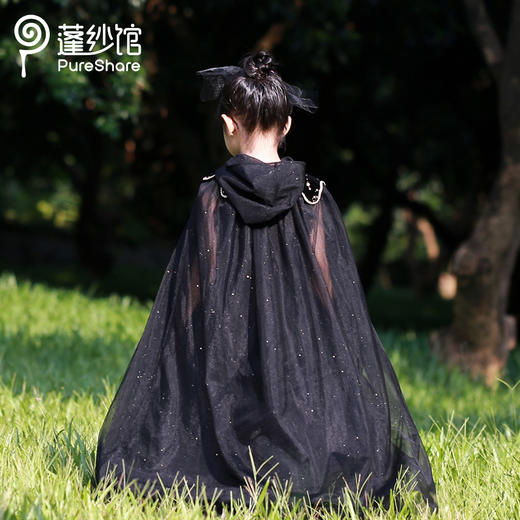非质量问题不退换哦~pureshare 女童连衣裙新款秋装节日万圣派对公主裙礼服-小魔女 商品图7
