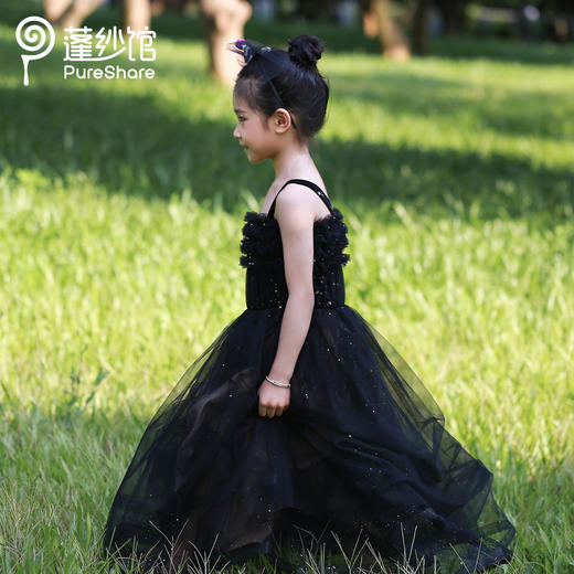 非质量问题不退换哦~pureshare 女童连衣裙新款秋装节日万圣派对公主裙礼服-小魔女 商品图4