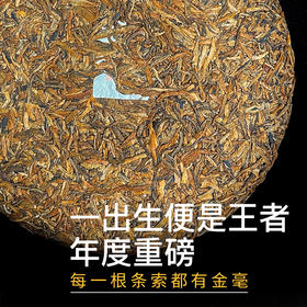 2015【茶王黄金芽】800年古树茶皇，只采头春芽尖，巅峰单芽熟茶！