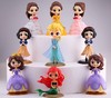 公主摆件 装饰 公仔 艾莎雪宝插件美人鱼公主灰姑娘水冰月美少女战士 商品缩略图0