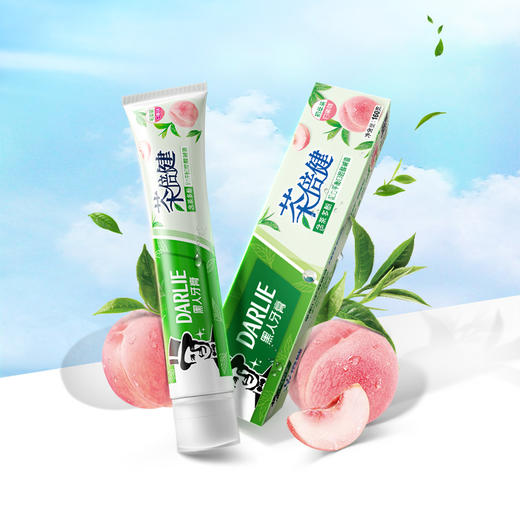 好来茶倍健牙膏白桃味160g 商品图0