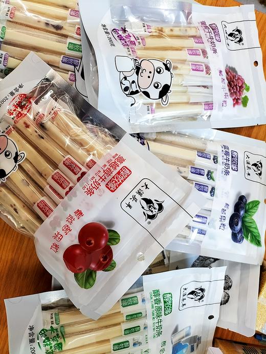 新疆果粒奶条200g/袋 多口味组合 商品图2