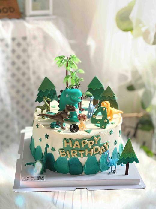 原始深林，恐龙系列蛋糕，怪兽（恐龙）款式随机搭配哦 商品图5