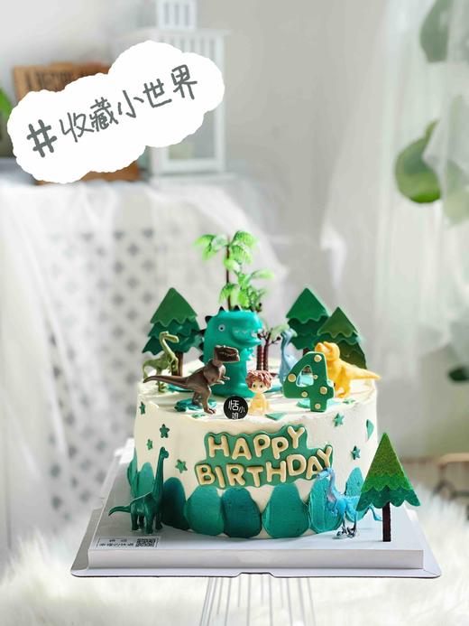 原始深林，恐龙系列蛋糕，怪兽（恐龙）款式随机搭配哦 商品图2