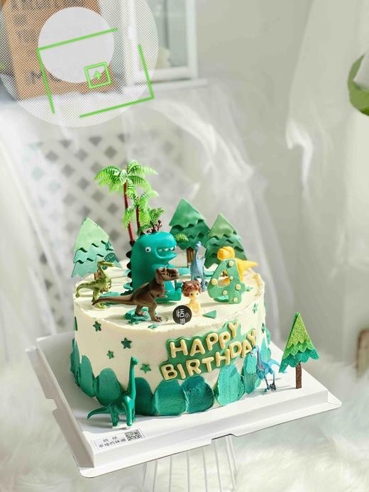 原始深林，恐龙系列蛋糕，怪兽（恐龙）款式随机搭配哦 商品图1