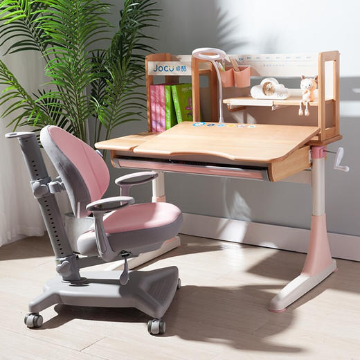 卓酷（JOCU）儿童学习桌实木包邮ZK 商品图0