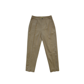 BanL/BLV623B/蜂巢色编织纹精纺丝毛裤子