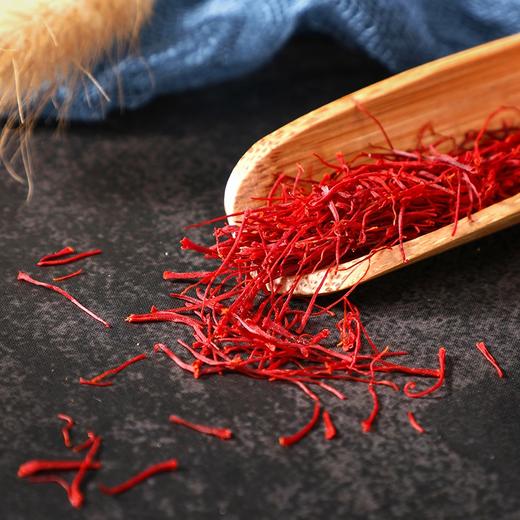 北京同仁堂藏红花 养生茶 伊朗进口西红花 1克*10瓶 商品图0