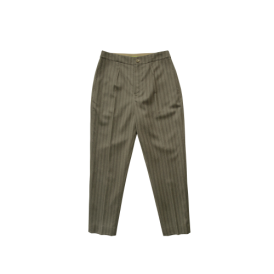 BanL/BLV633B/猫头鹰色渐变条纹精纺羊毛裤子