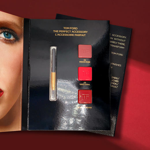 【爆款超低价预售 急单慎拍】TOM FORD汤姆福特TF口红黑管16 80 100 08金管15号试色卡 商品图1