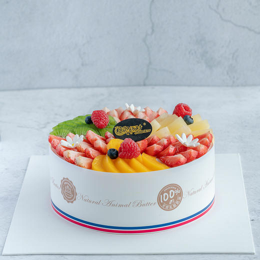 乳脂奶油蛋糕 草莓芒果猕猴桃 生日蛋糕 新款乳脂奶油09 商品图4