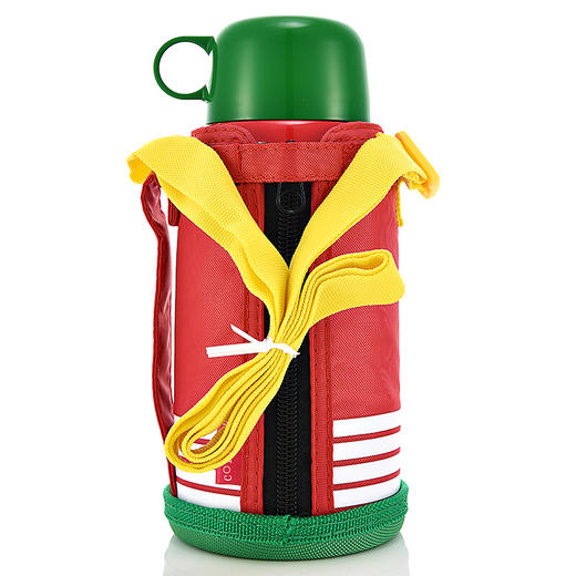 【6F】虎牌丨304不锈钢真空儿童保温杯 便携带杯套 MBJ-C06C 600ml 小狮子 EL 商品图3