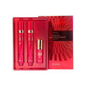 【YZ】韩国its skin伊思红参蜗牛滚珠精华眼霜15ml套装