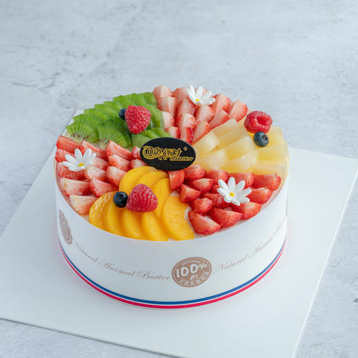 乳脂奶油蛋糕 草莓芒果猕猴桃 生日蛋糕 新款乳脂奶油09 商品图1