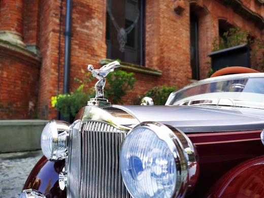 萨马特儿童电动汽车高端老爷车BJ 商品图2