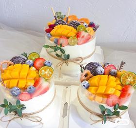 森系水果缤纷蛋糕D款