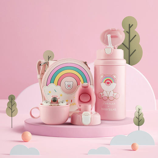 杯具熊皮套口袋儿童保温系列580ml BJX-19 商品图0