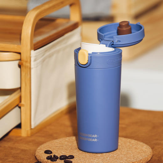 杯具熊弹跳随手保温杯系列370ml BJX-10 商品图1