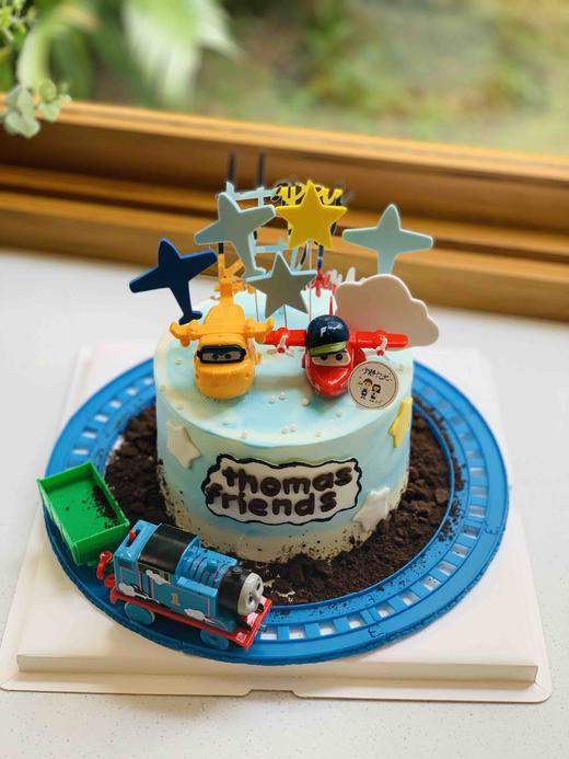 超级飞侠 托马斯奶油蛋糕 下单前请仔细阅读商品详情 商品图0