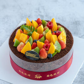 牛奶奶油蛋糕 草莓芒果猕猴桃新鲜水果蛋糕 牛奶奶油蛋糕11