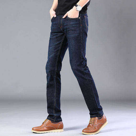 【服饰鞋包】男士牛仔裤男秋冬 秋冬款中青年宽松 商品图1