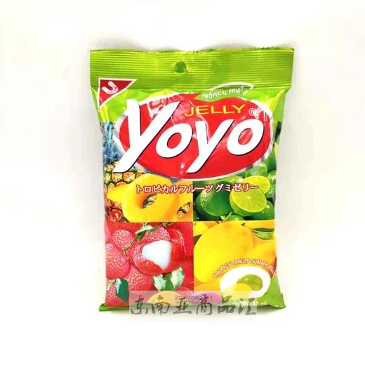 泰国YOYO牌果汁软糖 什锦味 草莓味 果莓味 葡萄味 热带水果味80g 商品图0