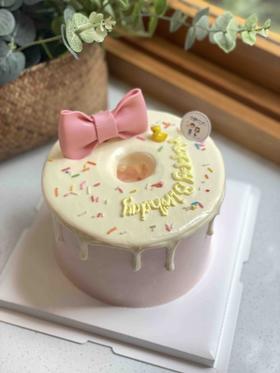 翻糖蝴蝶结奶油蛋糕 下单前请仔细阅读商品详情