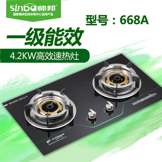帅邦 668A 天然气/燃气灶 商品图0