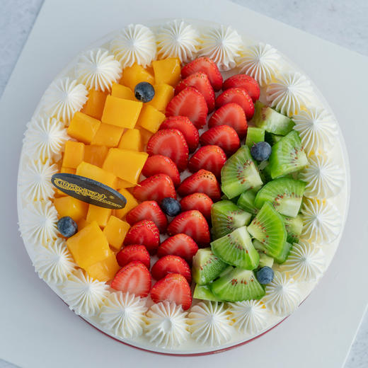 牛奶奶油蛋糕 芒果草莓猕猴桃新鲜水果蛋糕 牛奶奶油蛋糕09 商品图3