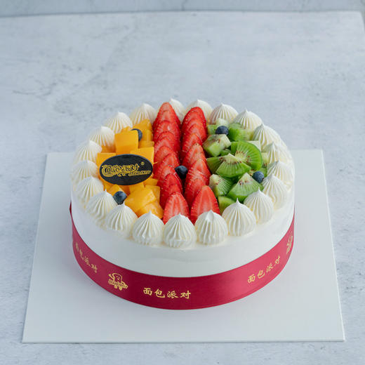 牛奶奶油蛋糕 芒果草莓猕猴桃新鲜水果蛋糕 牛奶奶油蛋糕09 商品图2