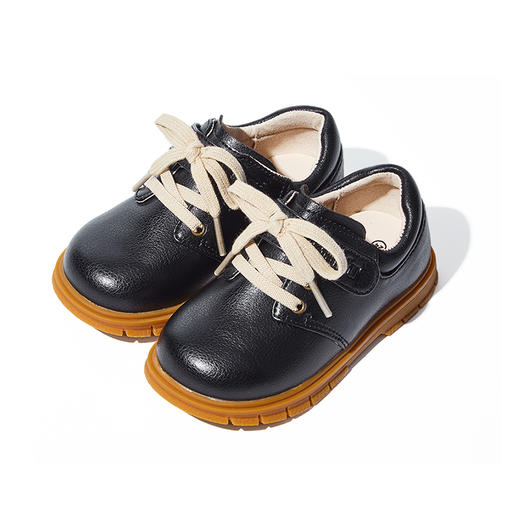 卡特兔春秋款宝宝复古英伦小皮鞋 3色 一段/二段/三段 商品图0