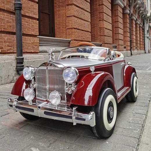 萨马特儿童电动汽车高端老爷车BJ 商品图5