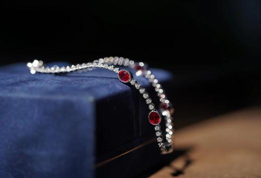 【喆】【丝丝入扣】红宝石钻石手链（2.13克拉） 商品图3