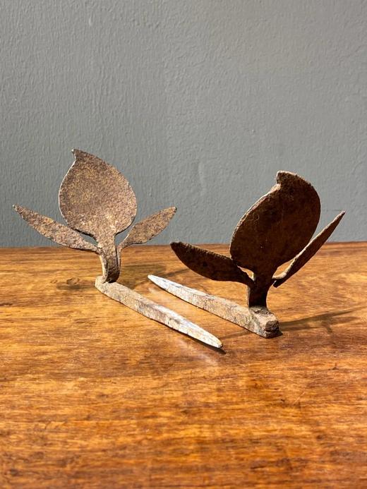 老铁制寿桃型匾额托钉，顺丰包邮 商品图0