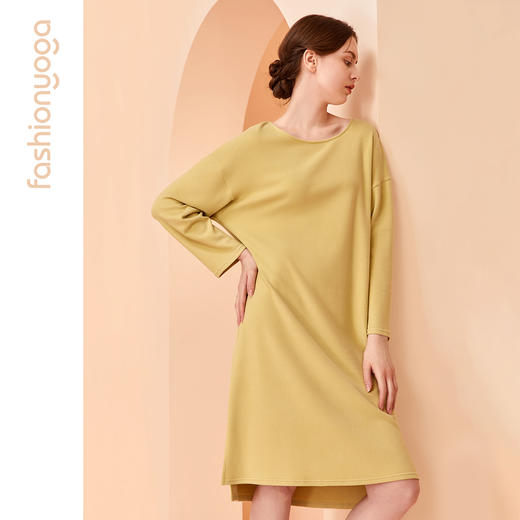 凡圣瑜伽休闲居家基础舒适裙F11376  商品图5