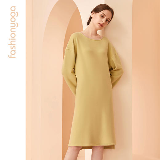 凡圣瑜伽休闲居家基础舒适裙F11376  商品图6